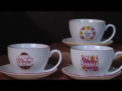 The elegant cup and saucer design for the exquisite mother.