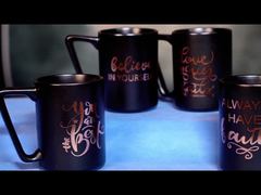 The mug convey praise and confidence are highly favored.