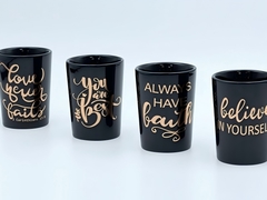 The cup convey praise and affirmation are highly favored.